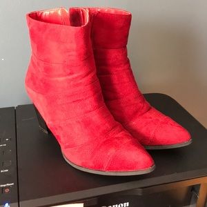 Red bootie